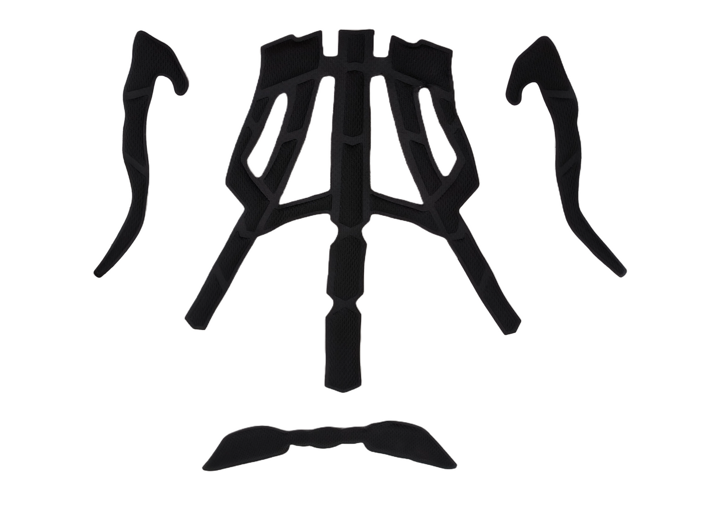 Replacement helmet pad set.