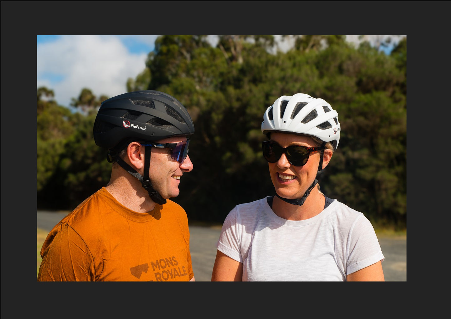 PieProof Cycle Helmet - SMALL, Matt White