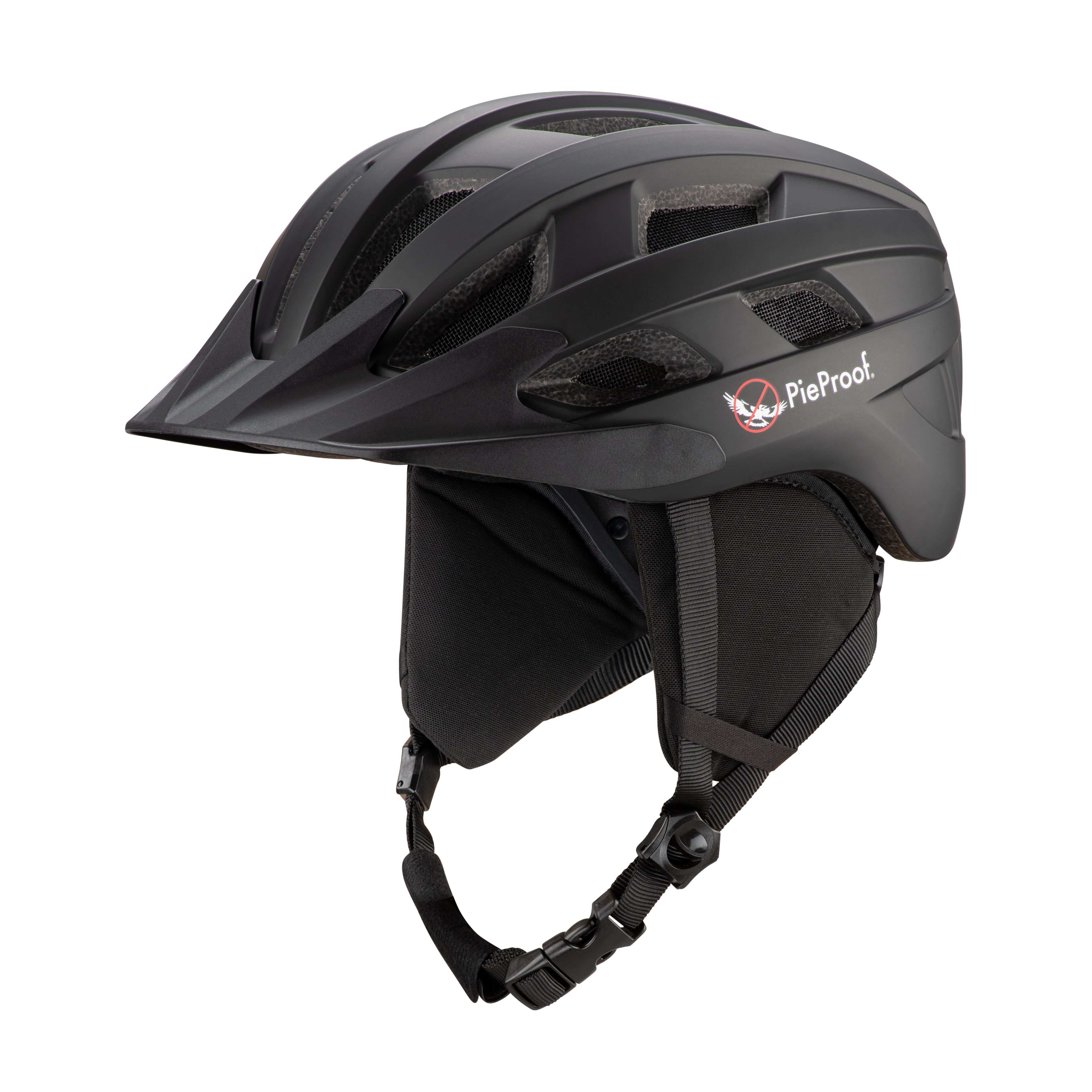 PieProof Cycle Helmet SMALL Matt Black Free Delivery within Aus. PieProof Cycle Helmets