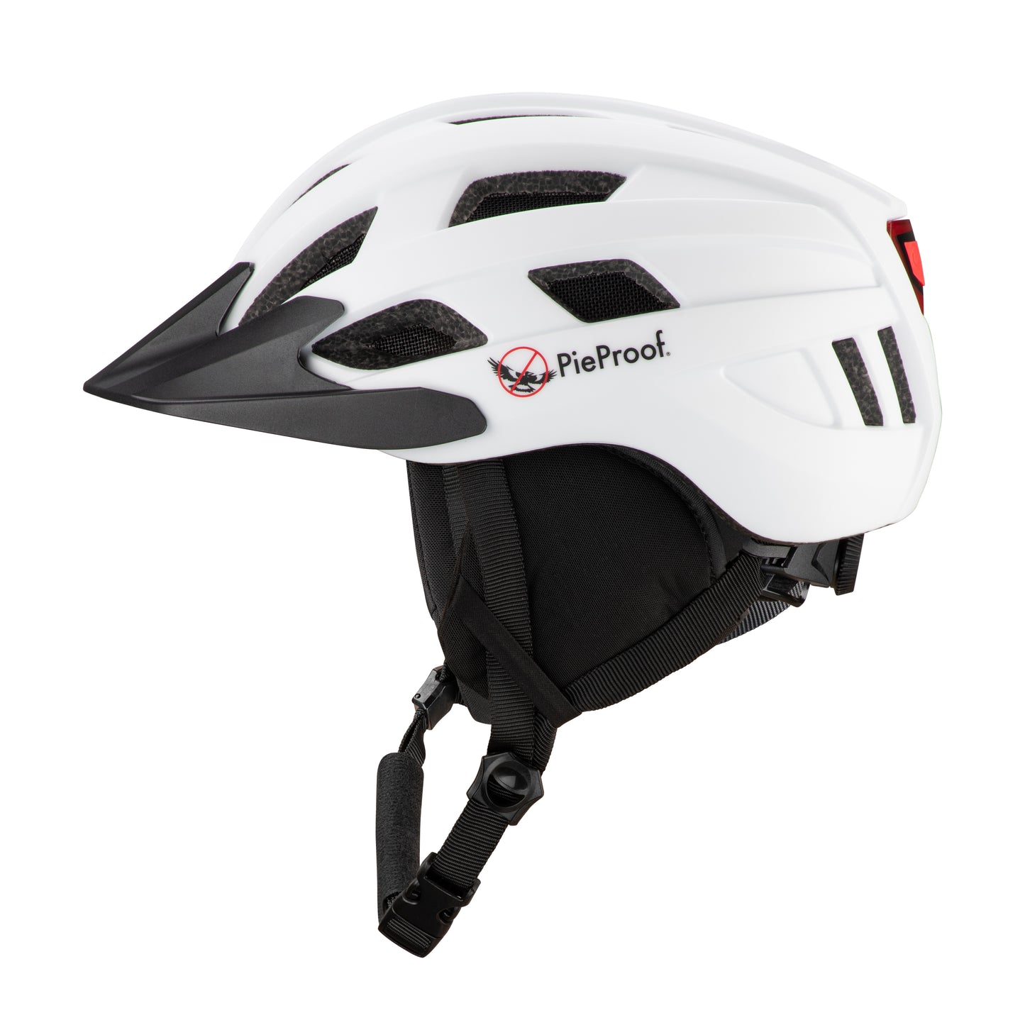 PieProof Cycle Helmet - SMALL, Matt White