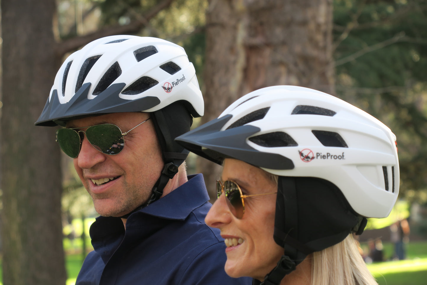 PieProof Cycle Helmet - SMALL, Matt White