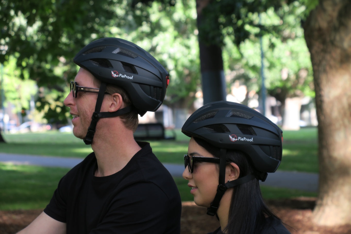 PieProof Cycle Helmet - SMALL, Matt Black